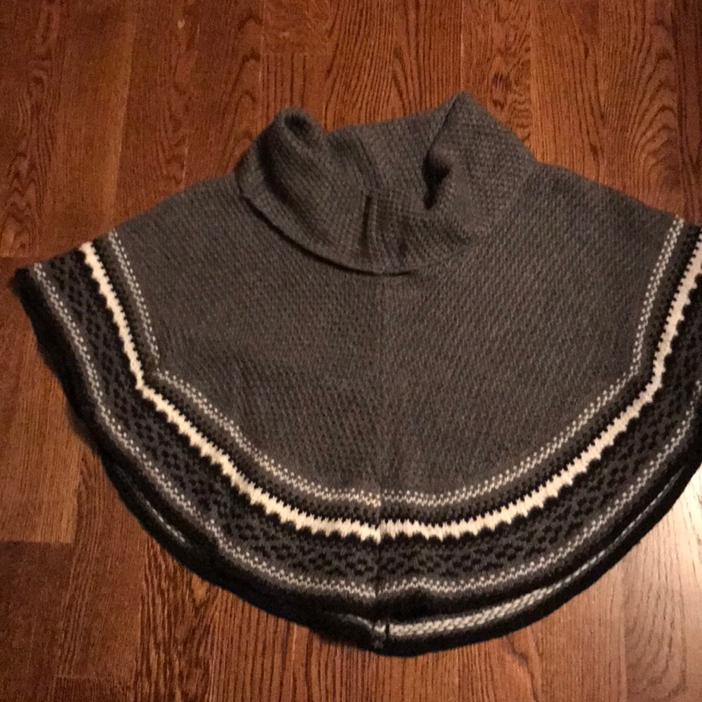 Sweater poncho